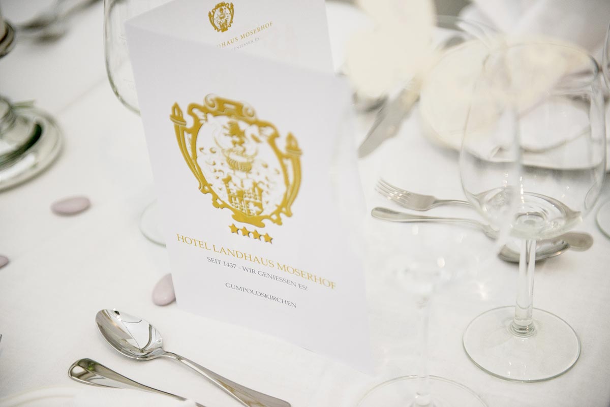 Hochzeitslocation - Heiraten im Hotel Landhaus Moserhof in 2352 Gumpoldskirchen. - Hotel Landhaus Moserhof****