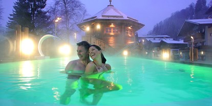 Winterhochzeit - Hunde erlaubt - Pfaffing (Saalfelden am Steinernen Meer) - Außenpool - Alpine Palace***** New Balance Luxus Resort