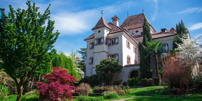 Winterhochzeit - Meran und Umgebung - Schlosshotel Castel Rundegg Meran mit Park  - Castel Rundegg
