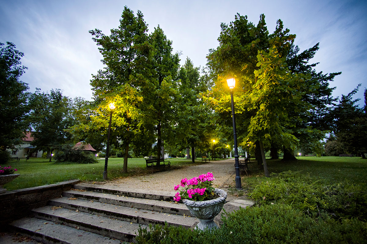 Hochzeitslocation: Park - Schlosshotel Szidónia