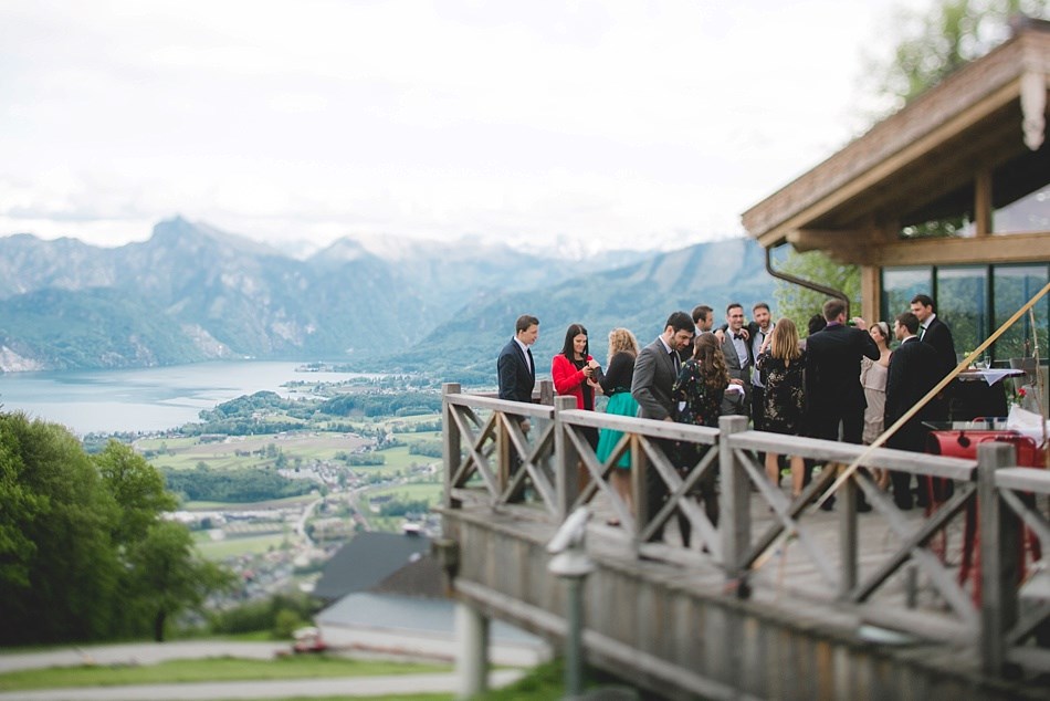 Hochzeitslocation: Die Panorama-Terrasse - zum Luftholen und zum Feiern... - Gmundnerberghaus