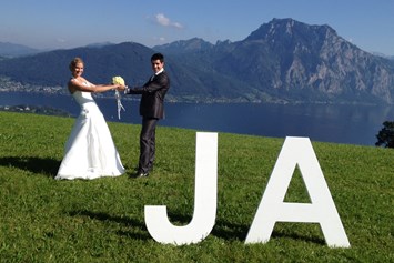 Hochzeitslocation: Euer JA.... auf der Wiese neben dem Gmundnerberghaus - Gmundnerberghaus