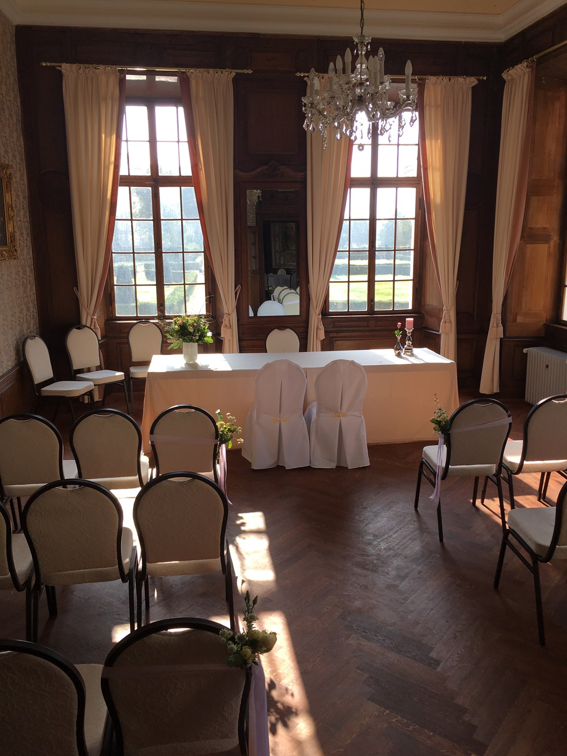 Hochzeitslocation: Spiegelsaal - kleines Standesamt - Golf-Club Schloss Miel