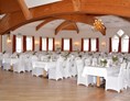 Hochzeitslocation: Festsaal mit Hussen - Gasthof Frodlhof