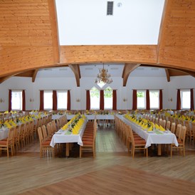 Hochzeitslocation: Festsaal ohne Hussen - Gasthof Frodlhof