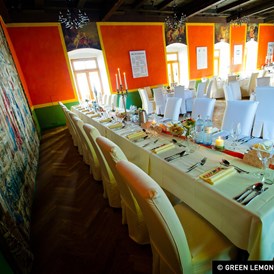 Hochzeitslocation: Der Festsaal des Schloss Ottersbach. - Schloss Ottersbach