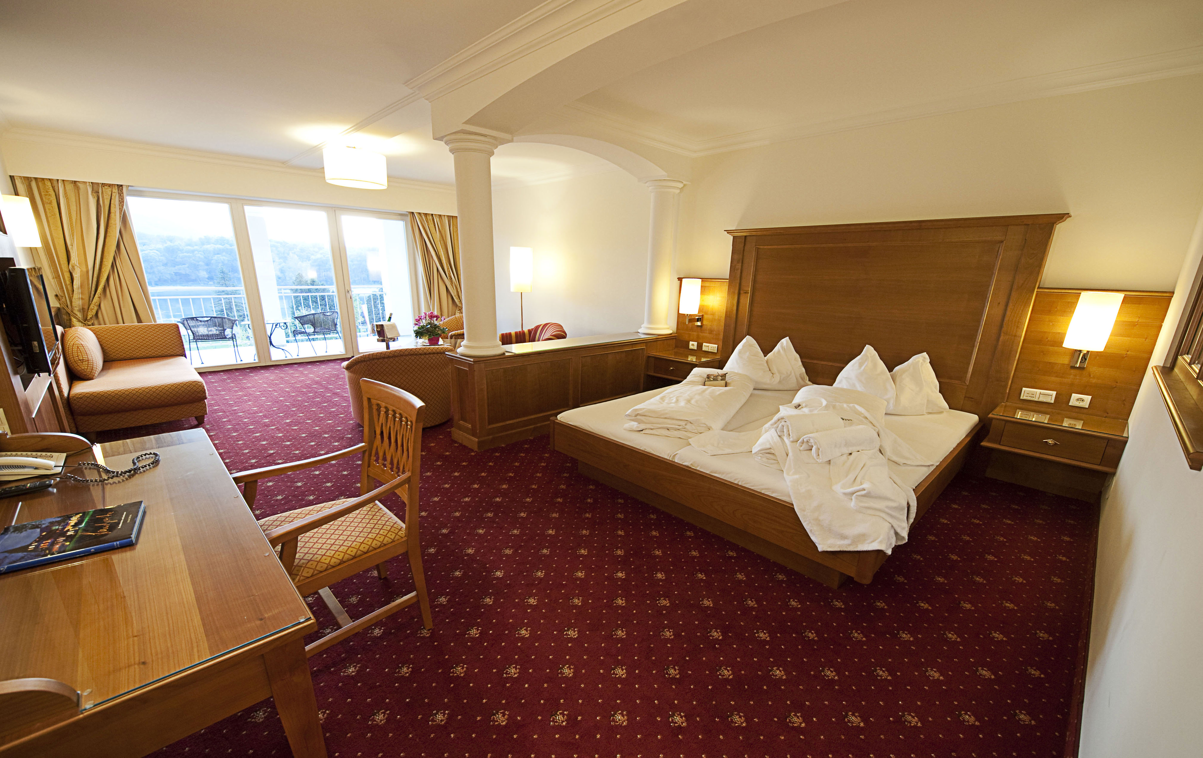 Hochzeitslocation: Genießerzimmer "Smaragd" - Gartenhotel & Weingut Pfeffel