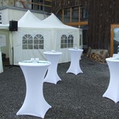 Hochzeitslocation - Außenbereich/Biergarten - Historischer Dorfgasthof Hirsch