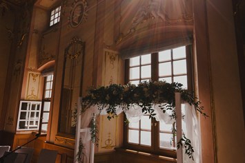 Hochzeitslocation: Der Spiegelsaal für eine standesamtliche Trauung auf Neues Schloss Meersburg. - Neues Schloss Meersburg