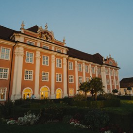 Hochzeitslocation: Abendstimmung im Neuen Schloss Meersburg. - Neues Schloss Meersburg
