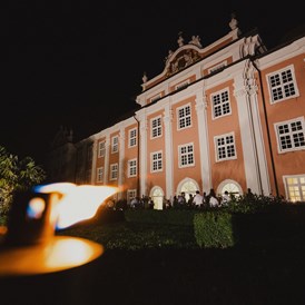 Hochzeitslocation: Neues Schloss Meersburg bei Nacht. - Neues Schloss Meersburg