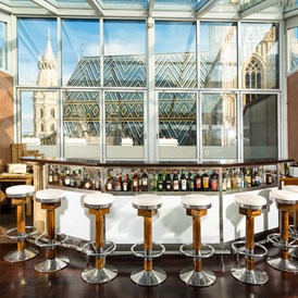 Hochzeitslocation: Bar mit Blick auf den Stephansdom - Ristorante Settimo Cielo