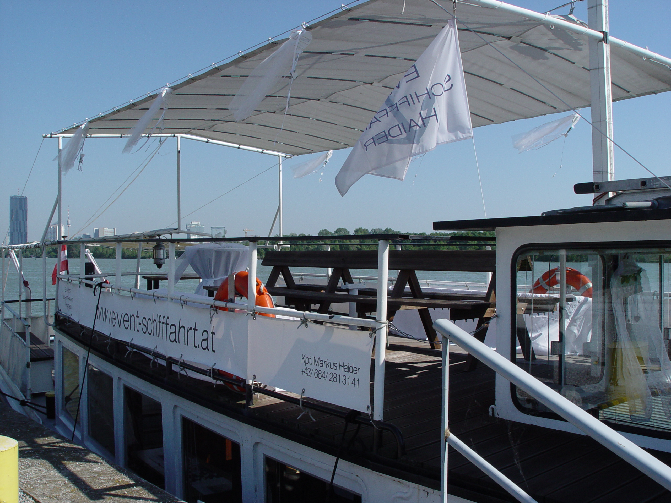 Winterhochzeit - Breitenbrunn (Breitenbrunn am Neusiedler See) - Event Schifffahrt Haider - MS Carnuntum