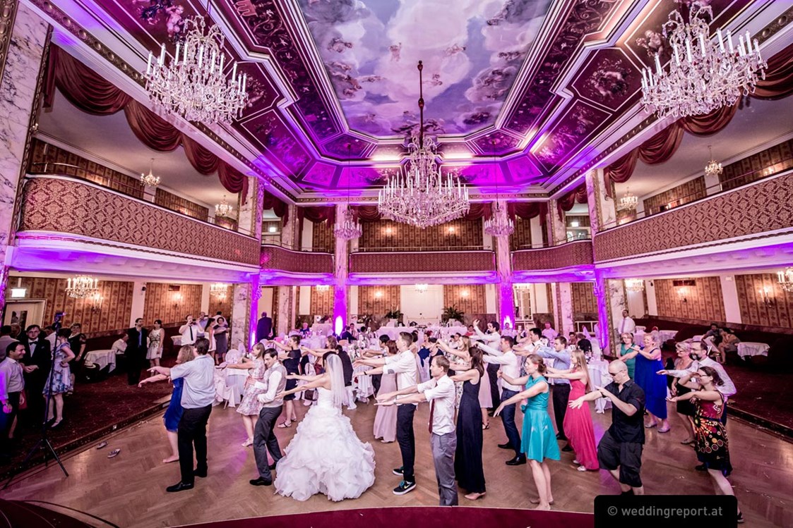 Hochzeitslocation: Party der Hochzeitsgäste - Austria Trend Parkhotel Schönbrunn