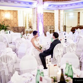 Hochzeitslocation: das Brautpaar in unserem Ballsaal - Austria Trend Parkhotel Schönbrunn