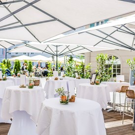 Hochzeitslocation: Terrasse - K+K Restaurant am Waagplatz