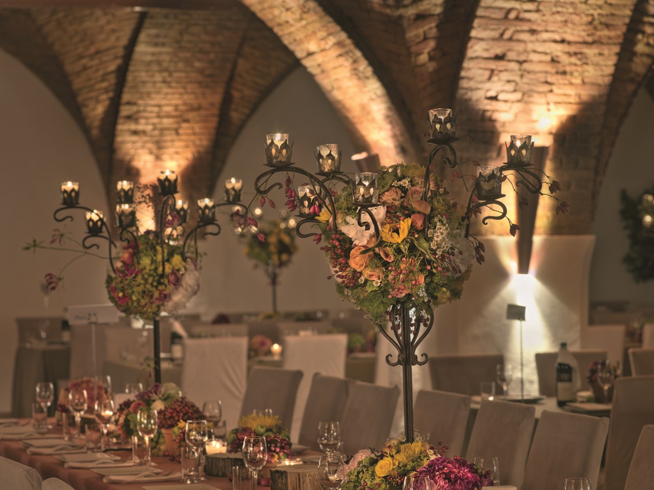 Stiegl-Brauwelt Angaben zu den Festsälen Braugewölbe 