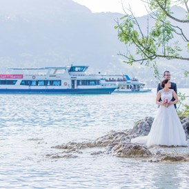 Hochzeitslocation: Der Wolfgangsee bietet die schönsten Fotomotive für Ihren perfekten Tag - SchafbergBahn & WolfgangseeSchifffahrt