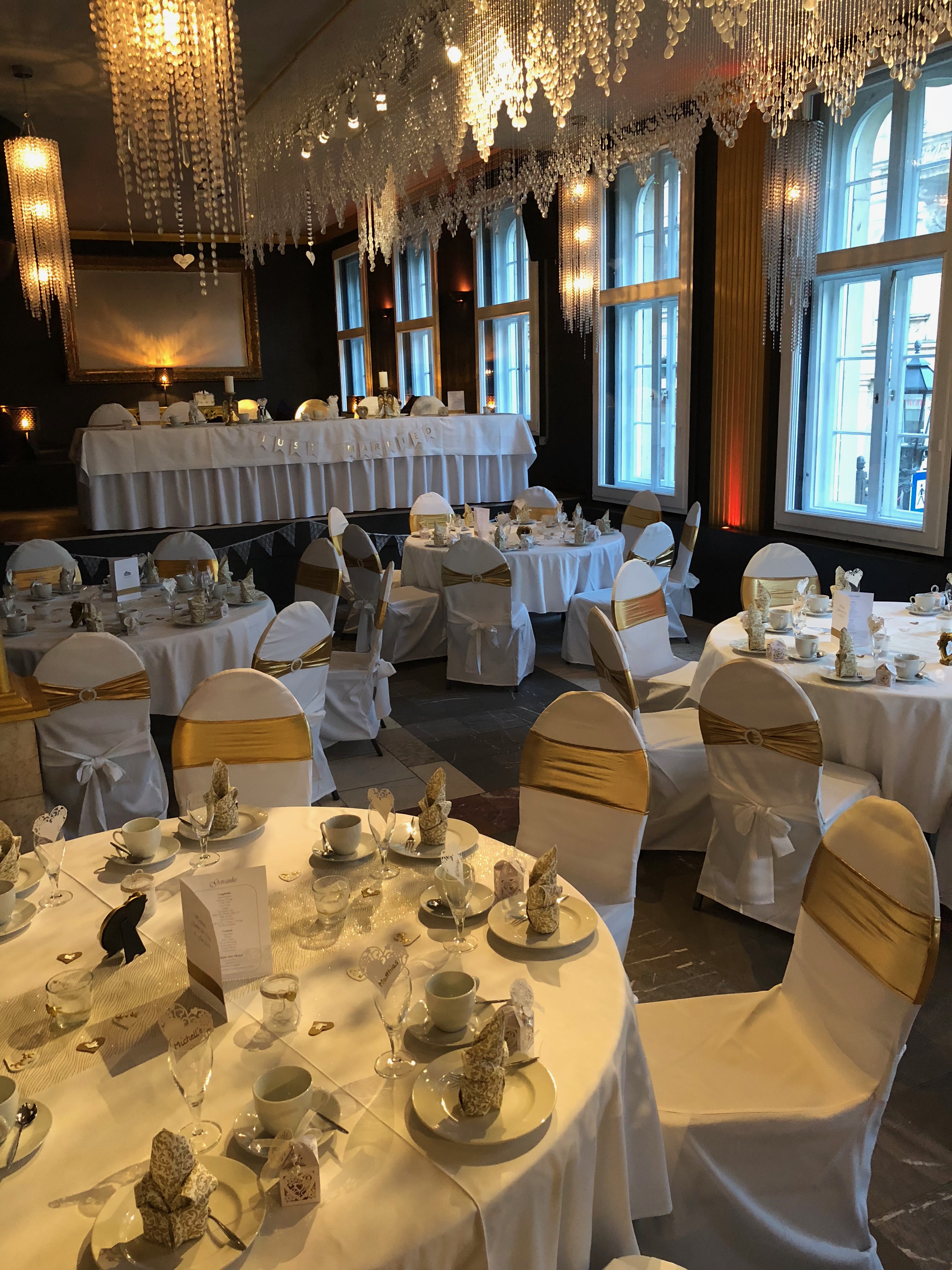 Hochzeitslocation: Mögliche Bestuhlung - Villa Mocc