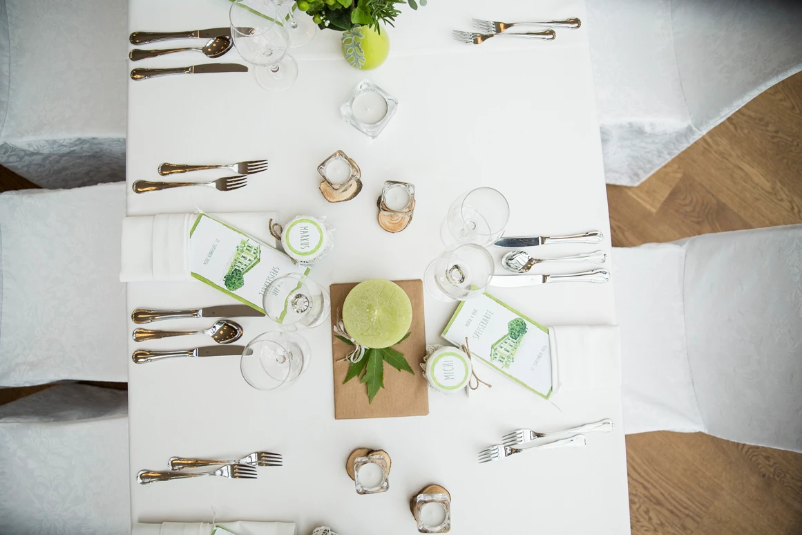 Hochzeitslocation: Dekoration - Hotel Hofwirt