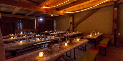 Winterhochzeit - Geeignet für: Hochzeit - Hochzeit in der Scheune - Hochzeitsstadl Lamplstätt