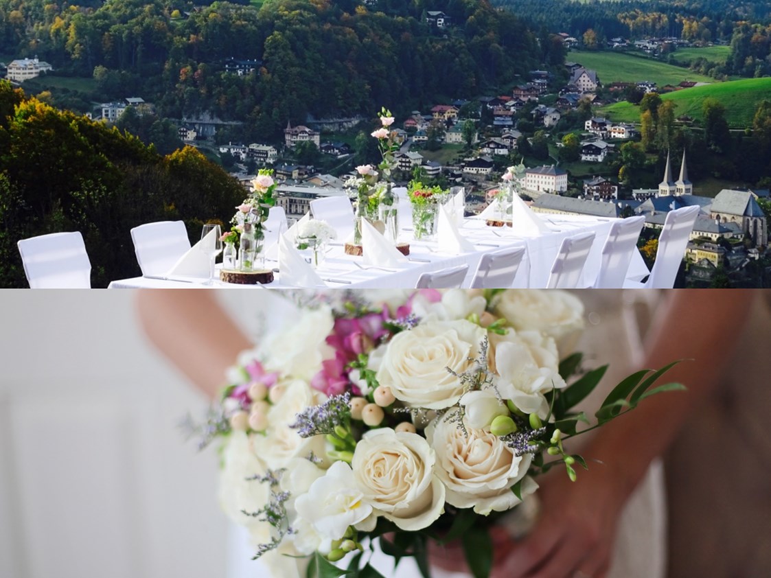 Hochzeitslocation: Hochzeit über den Dächern von Berchtesgaden - Salzbergalm 