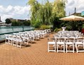 Hochzeitslocation: Freie Trauung auf der schönen Terrasse - LichterMeer