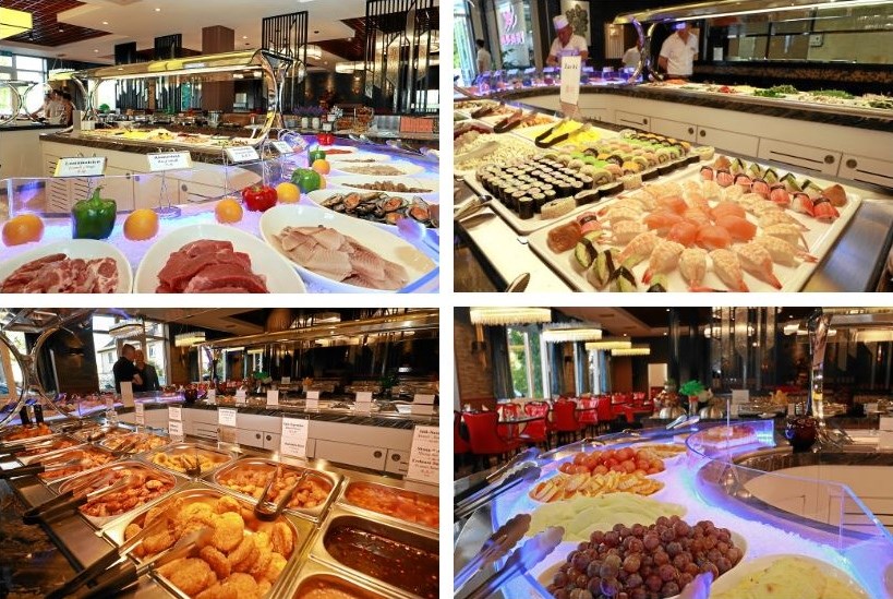 Hochzeitslocation: Buffet mit riesiger Auswahl - Chinarestaurant Fudu Rheinfelden