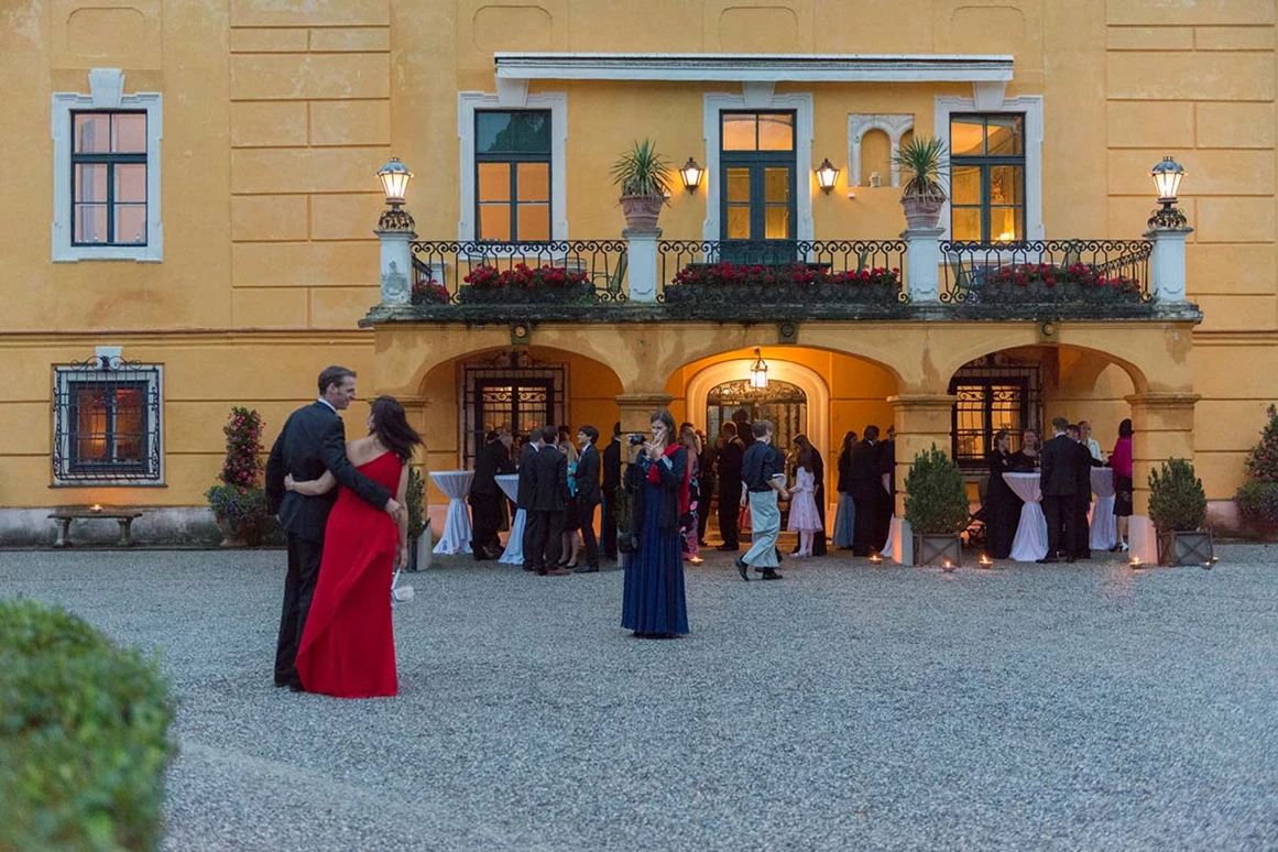 Hochzeitslocation: Heiraten im Schloss Wasserburg in Pottenbrunn.
foto © sabinegruber.net - Schloss Wasserburg