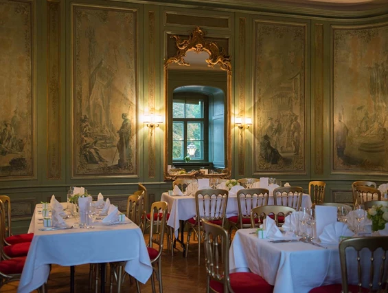 Hochzeitslocation: Der Festsaal des Schloss Wasserburg.
foto © sabinegruber.net - Schloss Wasserburg