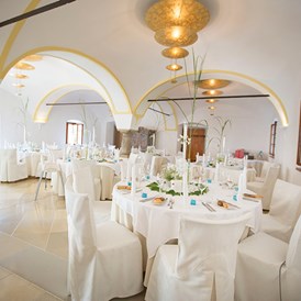 Hochzeitslocation: Festsaal im Burnerhof.
Foto © sandragehmair.com - Burnerhof