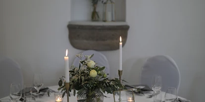 Winterhochzeit - Neumarkt im Mühlkreis - Tischdekoration - Schloss Ennsegg