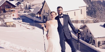 Winterhochzeit - Geeignet für: Hochzeit - Die Rufana Alp lädt zu einer Hochzeit im Schnee. - Rufana Alp