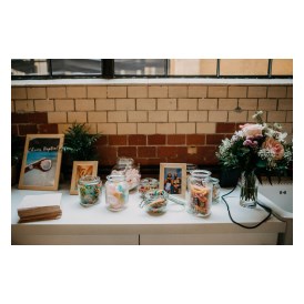 Hochzeitslocation: Impressionen, Candybar - MAMPES NEUE HEIMAT - echte Berliner Schnapsmanufaktur
