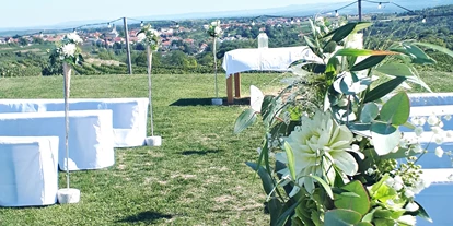 Winterhochzeit - Karlstetten - JA sagen unter freiem Himmel! - WEINGUT & WEINBLICK Grafinger