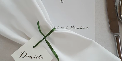 Winterhochzeit - Karlstetten - Wir wünschen Guten Appetit! - WEINGUT & WEINBLICK Grafinger
