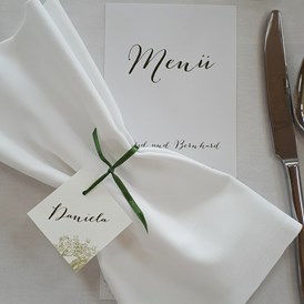 Hochzeitslocation: Wir wünschen Guten Appetit! - WEINGUT & WEINBLICK Grafinger