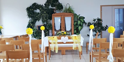 Winterhochzeit - Karlstetten - Auch "INDOOR" Trauung sind bei uns möglich! - WEINGUT & WEINBLICK Grafinger