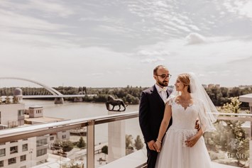 Hochzeitslocation: Ausblick von der Präsidentensuite - Sheraton Bratislava