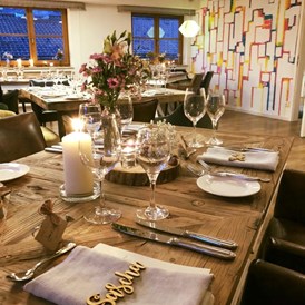 Hochzeitslocation: Design Eventraum KARO im 4Eck Restaurant Garmisch-Partenkirchen  - 4ECK Restaurant & Bar 