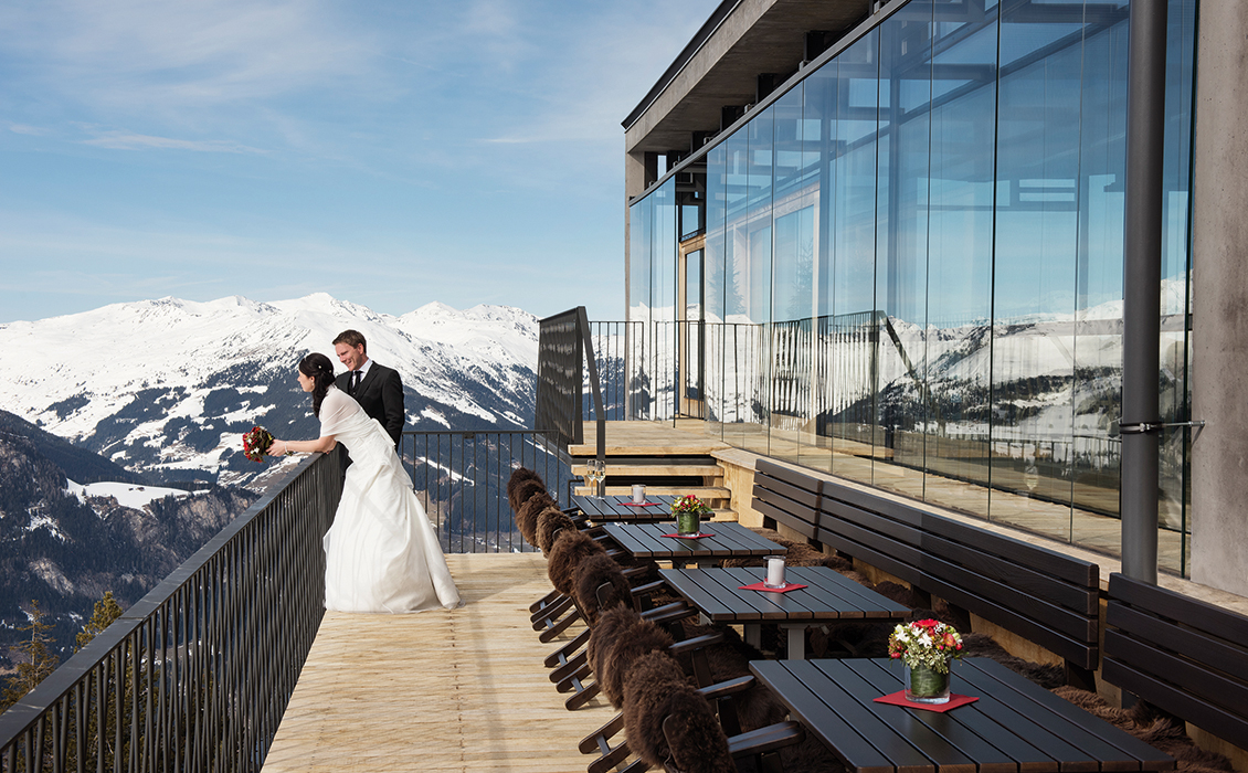 Winterhochzeit - Thaur - (c) Mayrhofner Bergbahnen - Kunstraum Ahorn