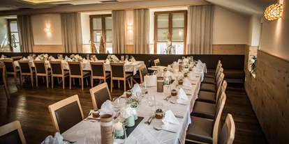 Winterhochzeit - Neumarkt im Mühlkreis - Die Ochsenstube des Ochsenwirt in Neumarkt im Mühlkreis bietet Platz für 60 Hochzeitsgäste. - Ochsenwirt
