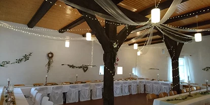 Winterhochzeit - Art der Location: Schloss - Kornspeicher für ca. 80 Personen. - Wasserburg Turow