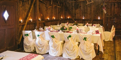Winterhochzeit - Tirol - Uriges Ambiente in der Triendlsäge in Seefeld. - Waldgasthaus Triendlsäge