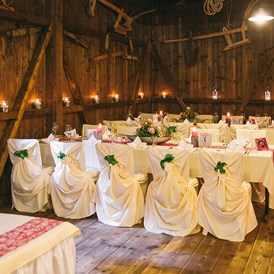 Hochzeitslocation: Uriges Ambiente in der Triendlsäge in Seefeld. - Waldgasthaus Triendlsäge