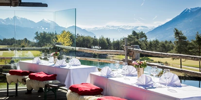 Winterhochzeit - Tirol - Terrasse - Stöttlalm