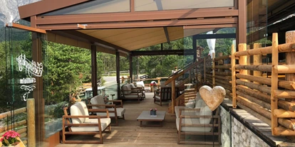 Winterhochzeit - Tirol - Wind- und wetterfeste Terrasse
(C) Reinhard Pühringer - Stöttlalm