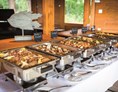 Hochzeitslocation: Vielfältige Barbecue-Arrangements (BBQ)  - Strandrestaurant Marienbad