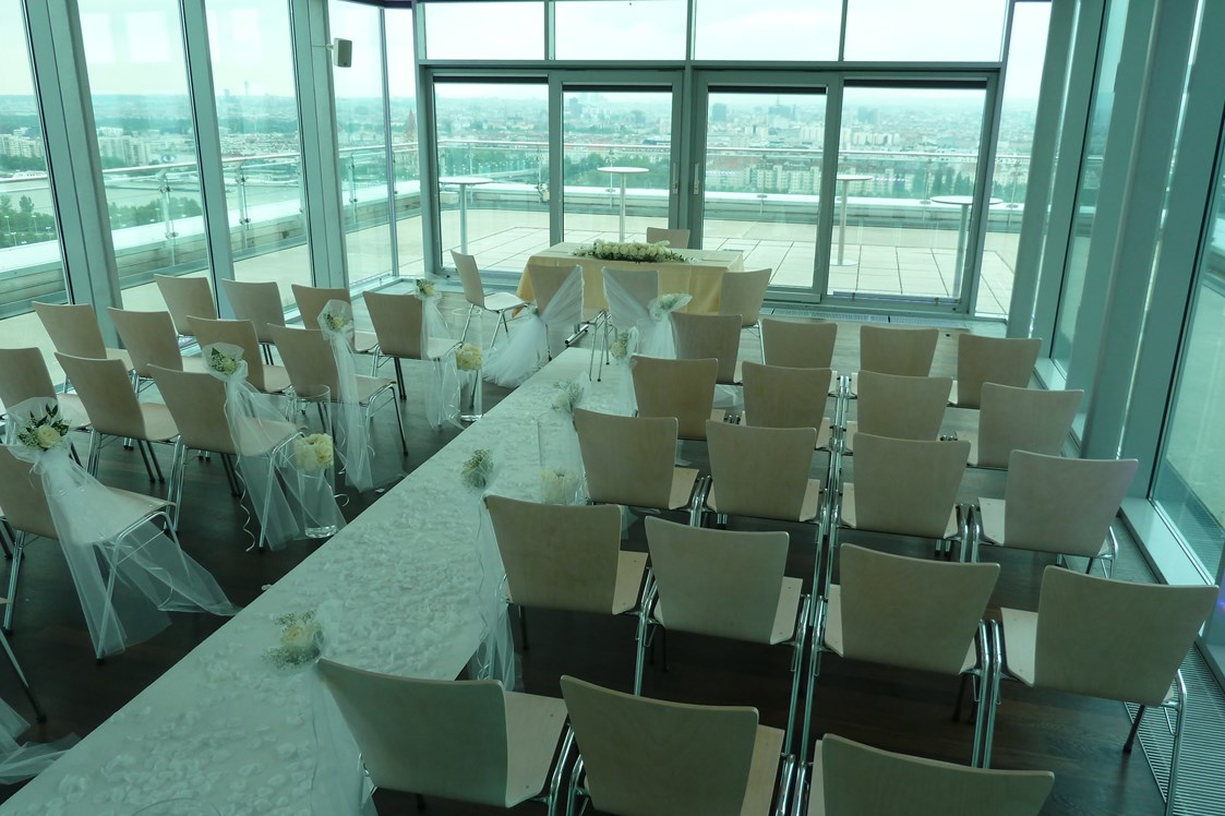 Hochzeitslocation: wolke19 im Ares Tower