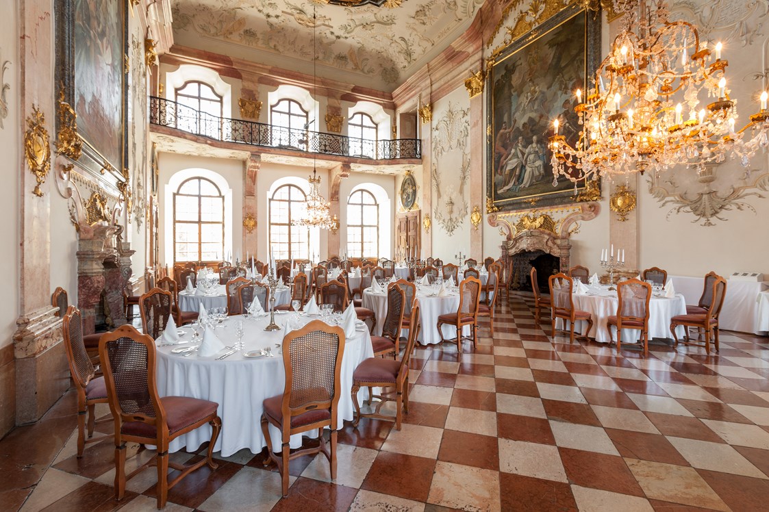 Hochzeitslocation: Marmorsaal - Hotel Schloss Leopoldskron